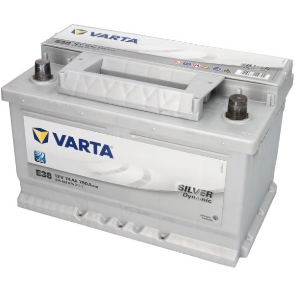 Baterie Varta Silver Dynamic E38 74Ah 750A 12V 5744020753162